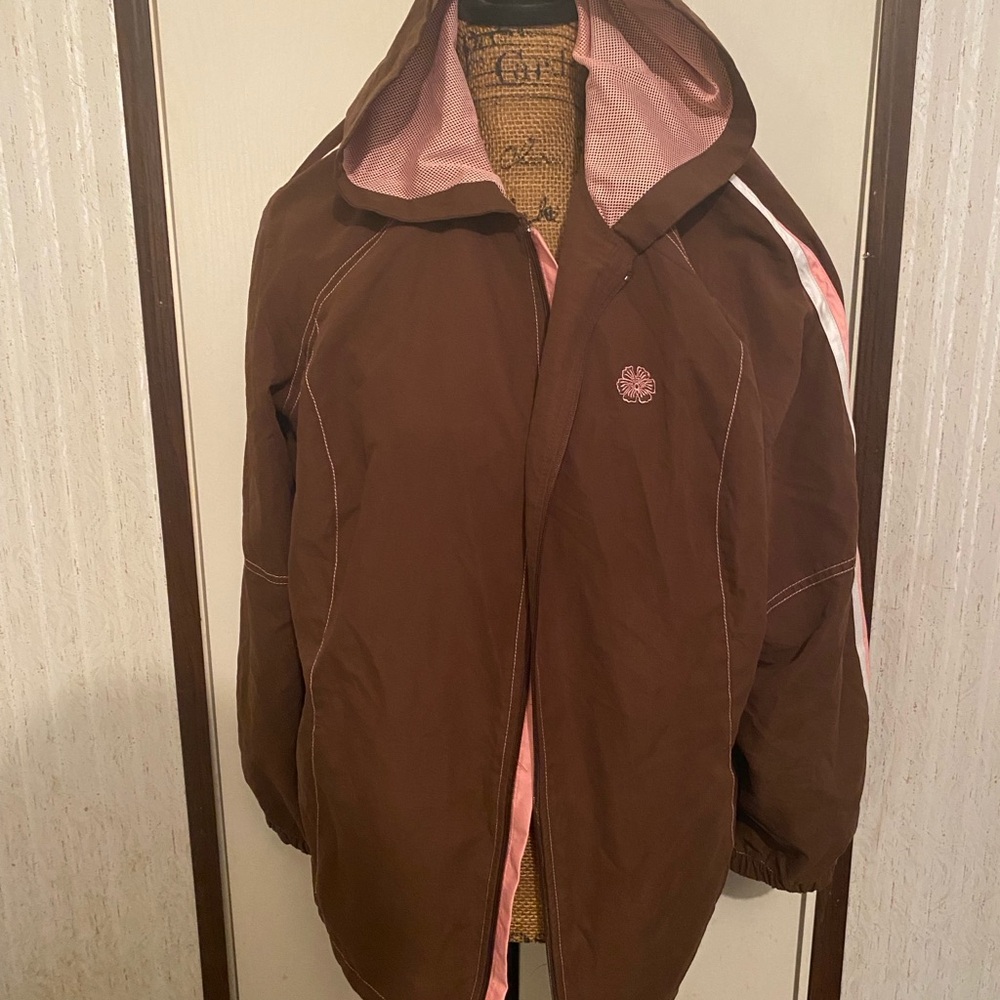 GreenTea Chocolate Brown Jacket and Capri Set